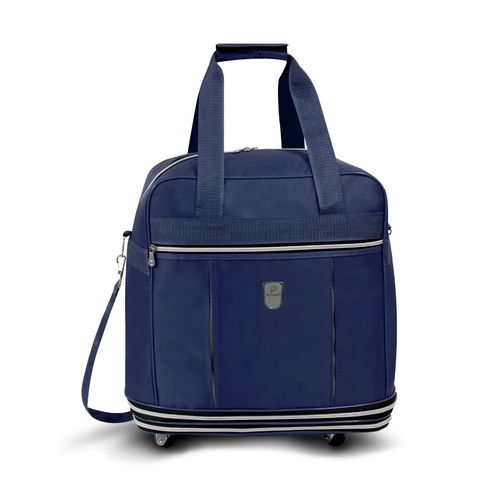 Maletín de mano expandible McCarthy azul 24” expandible-24