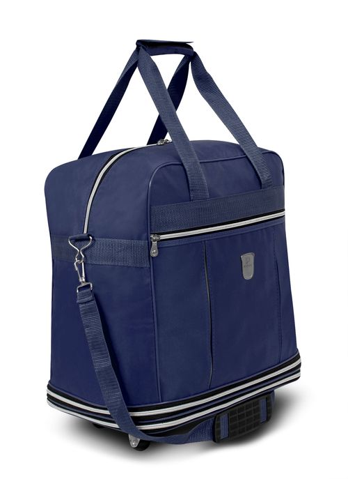 Maletín de mano expandible McCarthy azul 24” expandible-24