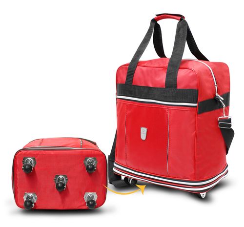 Maletín de mano expandible McCarthy rojo 24” expandible-24