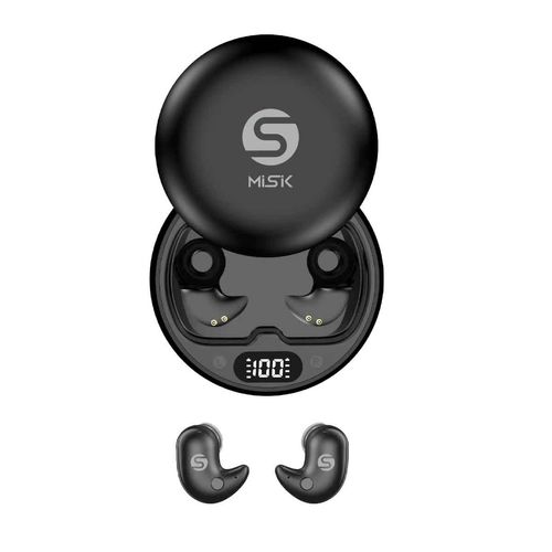 Audífonos bluetooth Misik negro mh627