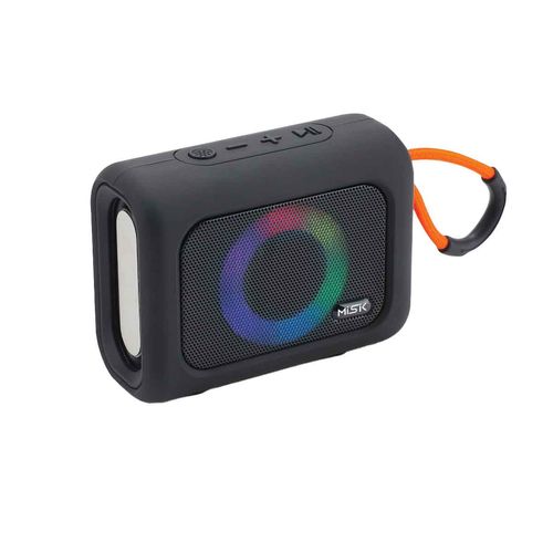 Bocina portátil Misik negro ms241