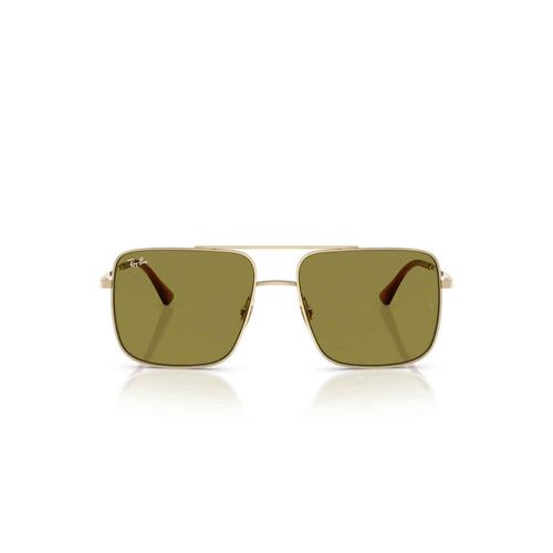 Lentes solares Ray Ban unisex dorado 0rb3758