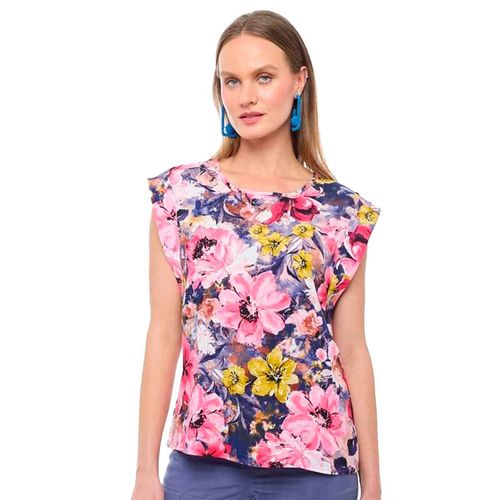 Blusa Alexis rosa para dama 40250404