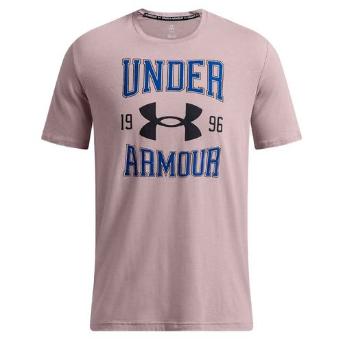 Playera deportiva Under Armour rosa para caballero 1386814015