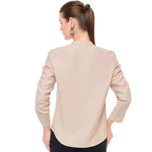 Blusa Alexis beige para dama 40250301