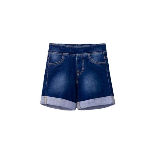 Short de mezclilla Choys azul para niña 12062