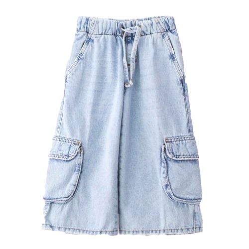 Pantalón de mezclilla Choys azul para niña 11363