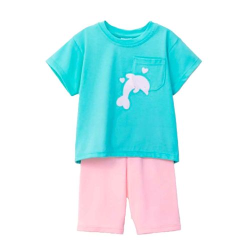 Conjunto Choys multicolor para niña 12224
