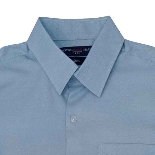 Camisa Royal Polo Team azul para caballero CA14SL-X4441-62