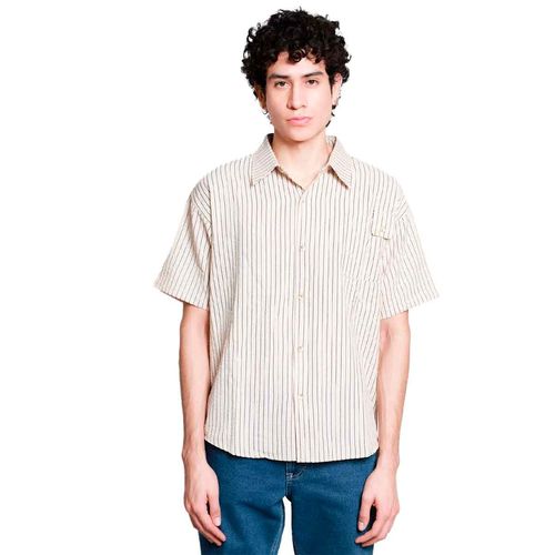 Camisa Lob beige para caballero CCCK0795