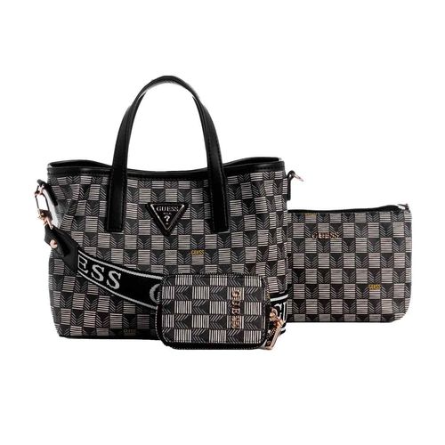 Bolso mini tote bag Guess para dama negro jt934475-blo