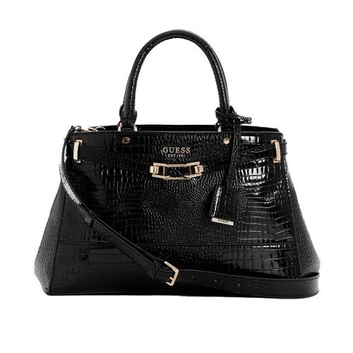 Bolso satchel Guess para dama negro cg952706-bla