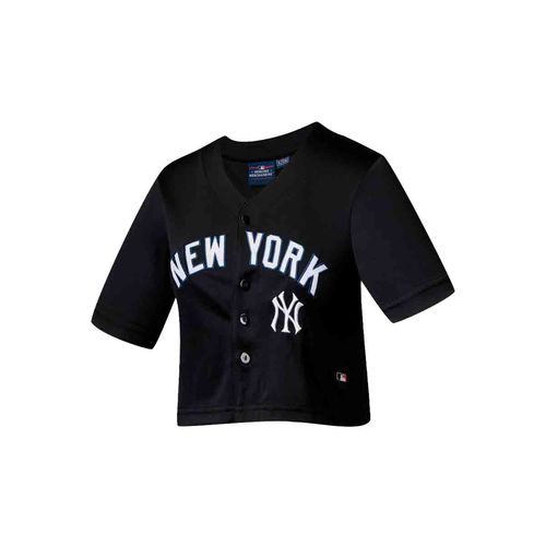 Playera deportiva Fexpro negro para dama MLBCJ600001BK2