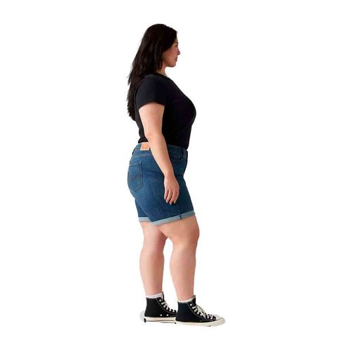 Bermuda Levis Plus azul para dama 23669-0038
