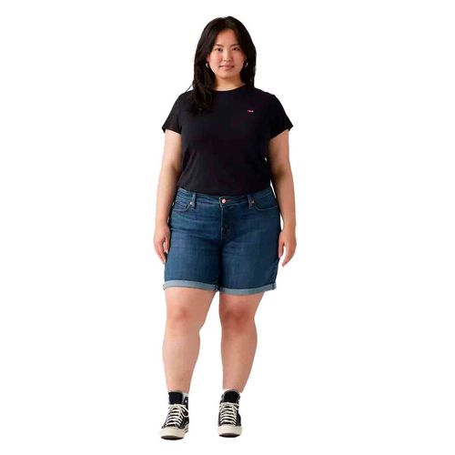 Bermuda Levis Plus azul para dama 23669-0038