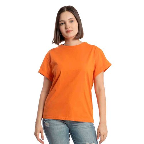 Blusa Balam naranja para dama BB0011