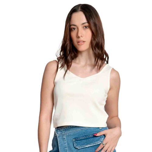 Blusa Balam blanco para dama BB0190