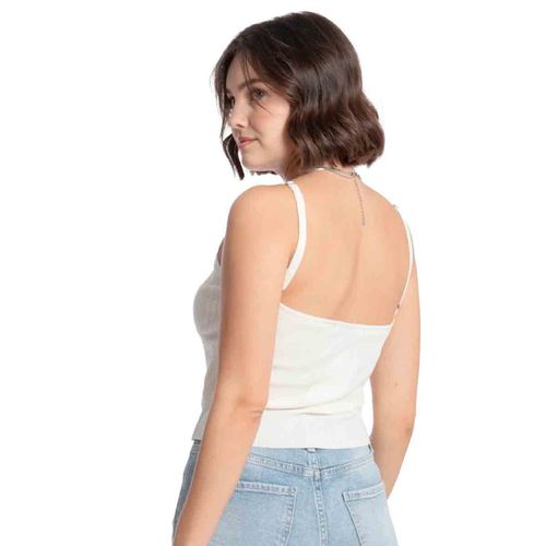 Blusa Balam blanco para dama BB0213