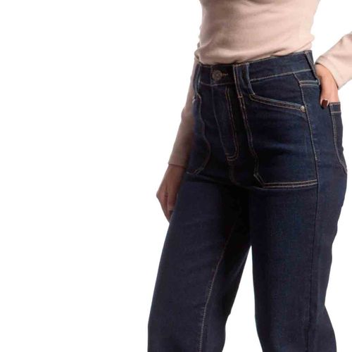 Pantalón de mezclilla Balam azul para dama BL7121
