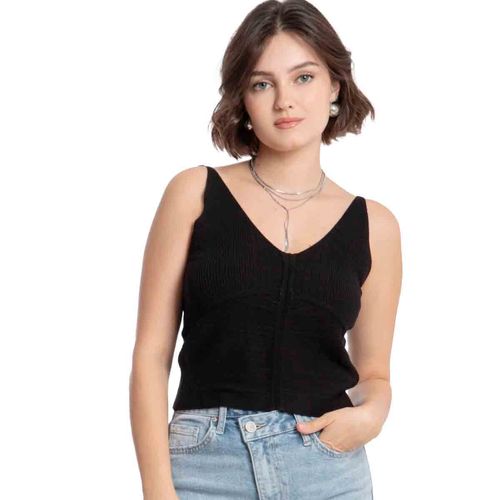 Blusa Balam negro para dama BB0213