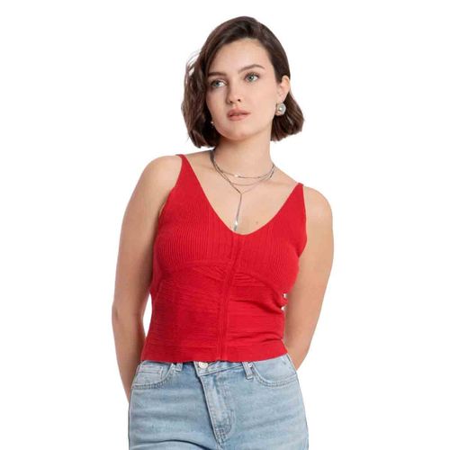 Blusa Balam rojo para dama BB0213