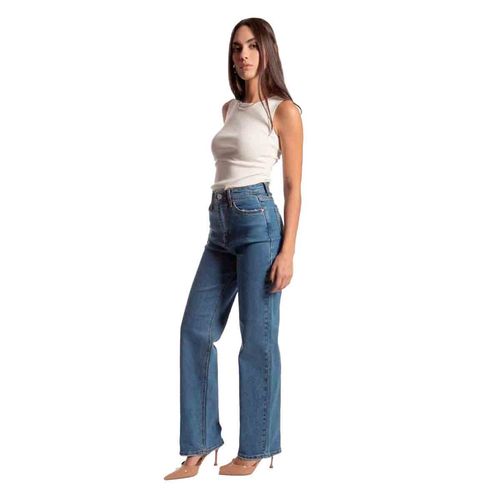 Pantalón de mezclilla Balam azul para dama BL7119