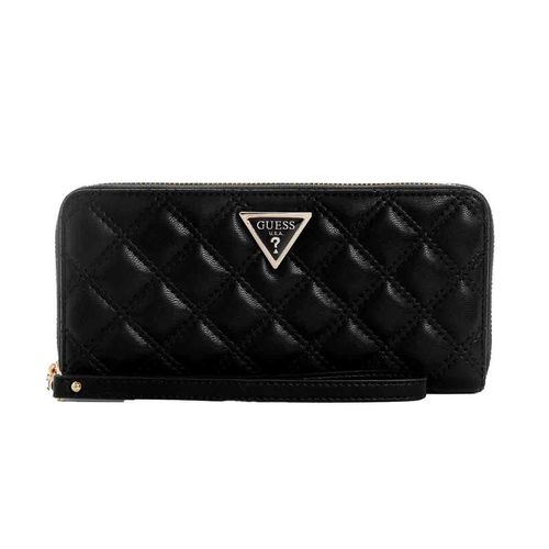 Cartera casual Guess para dama negro qg8748146-off