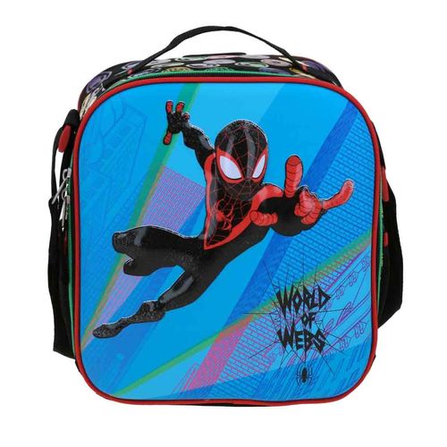 Lonchera termica Chenson spiderman para niño azul mm70320-3
