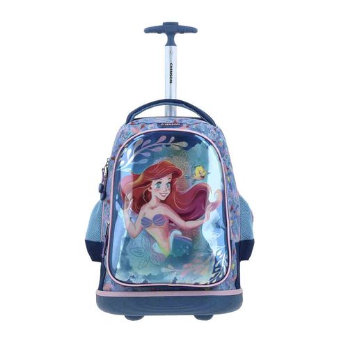 Mochila con ruedas Chenson disney para niña azul pr70156-9