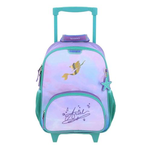 Mochila con ruedas Chenson disney para niña morado pr70269-v