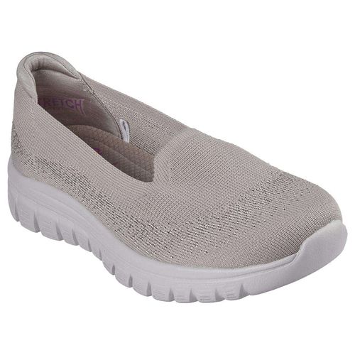 Zapato confort Skechers gris para dama 100697TPE