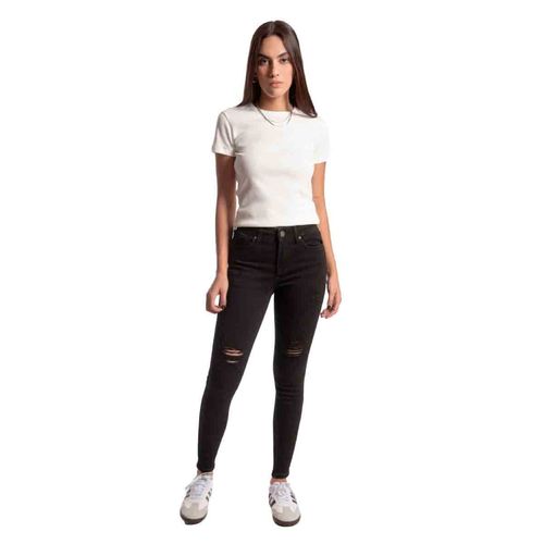Pantalón de mezclilla Balam negro para dama BL7111