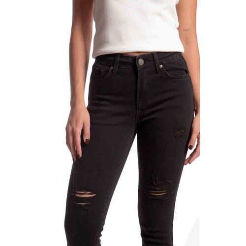 Pantalón de mezclilla Balam negro para dama BL7111