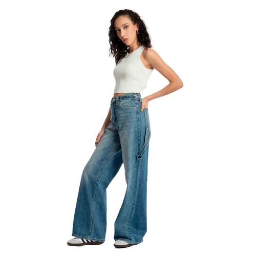 Pantalón de mezclilla Balam azul para dama BL6730