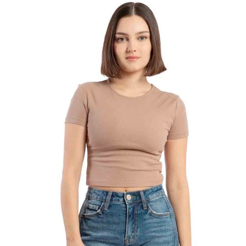 Blusa Balam beige para dama BB0177