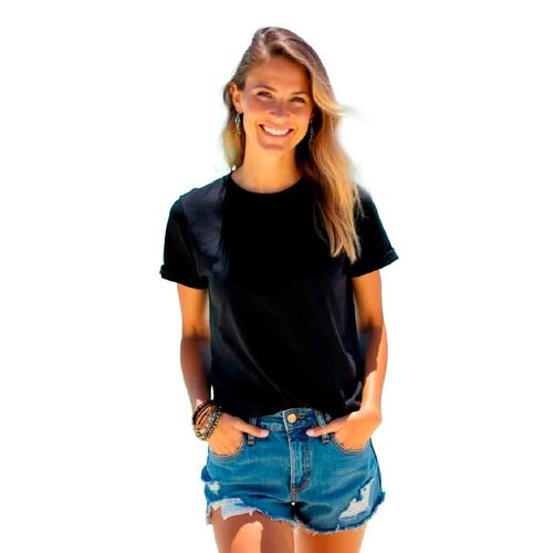 Playera Mako & Co negro para dama MKMY0035