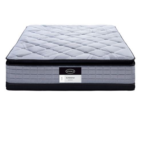 Colchón América resorte infiniti euro top pillow top superstar