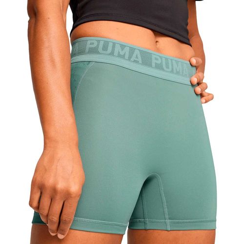 Short deportivo Puma verde para dama 526784 30
