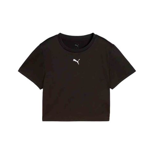 Playera deportiva Puma negro para dama 525894 01