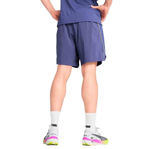 Short deportivo Puma azul para dama 526608 46