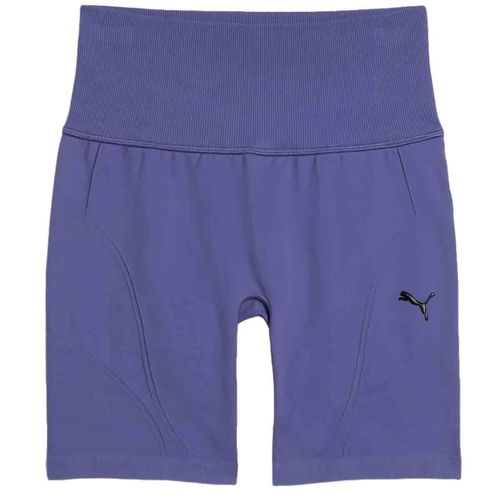 Short deportivo Puma azul para dama 524386 46
