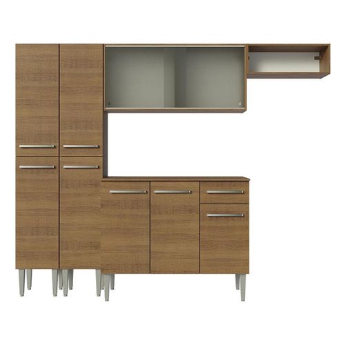 Cocina integral Madesa 229cm marron emilly 08