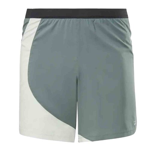 Short deportivo Reebok verde para caballero HT3712