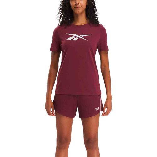 Playera deportiva Reebok tinto para dama 100073071