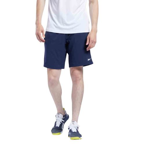 Short deportivo Reebok azul para caballero GU0792