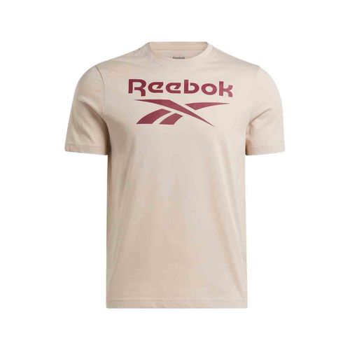 Playera deportiva Reebok beige para caballero 100071177