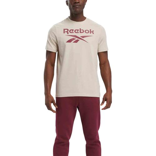 Playera deportiva Reebok beige para caballero 100071177
