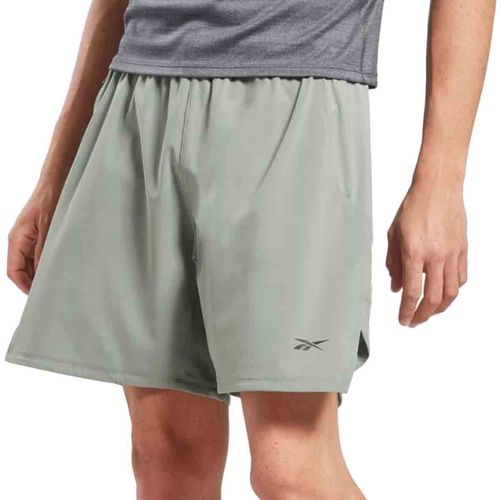 Short deportivo Reebok verde para caballero HR6152