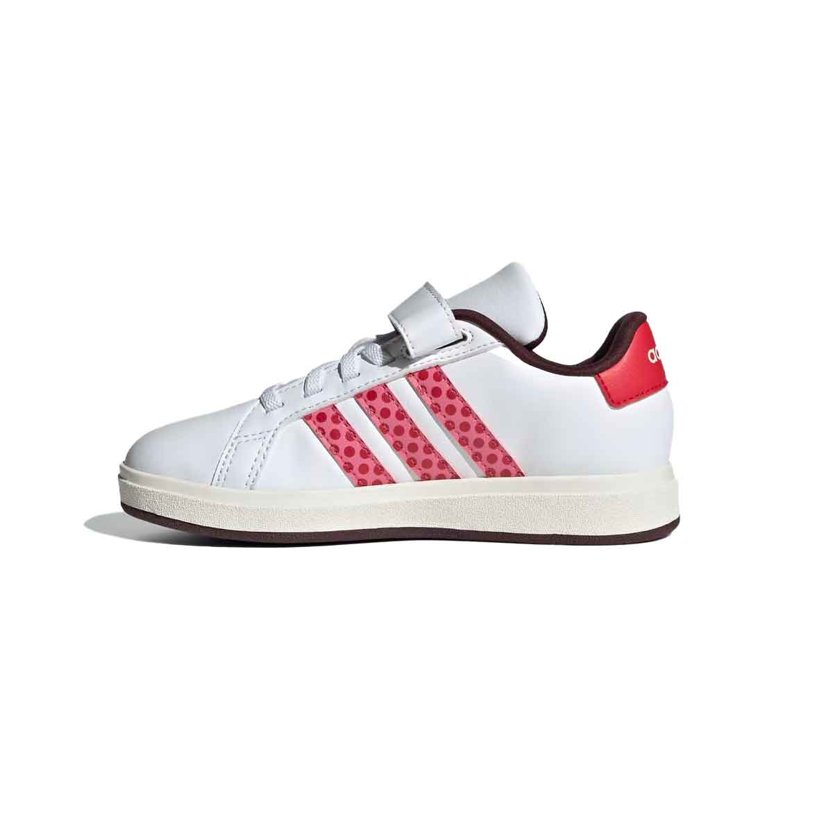 Tenis casual Adidas blanco para niña IH6310 El Bodegón