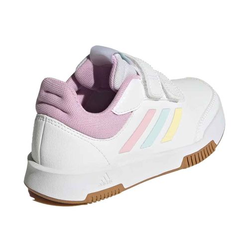 Tenis casual Adidas blanco para niña JH9540